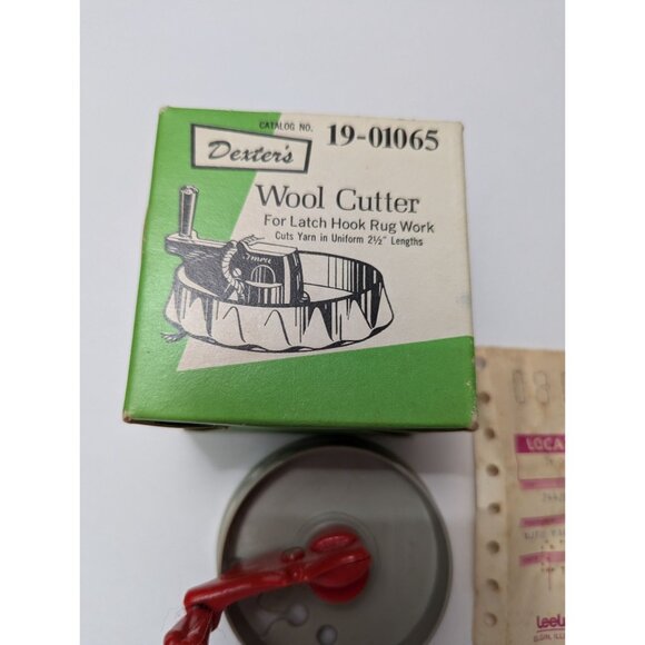 VTG Dexter's Wool Cutter 19-01065 Latch Hook Rug Work 2 1/2 inch length - Picture 2 of 10